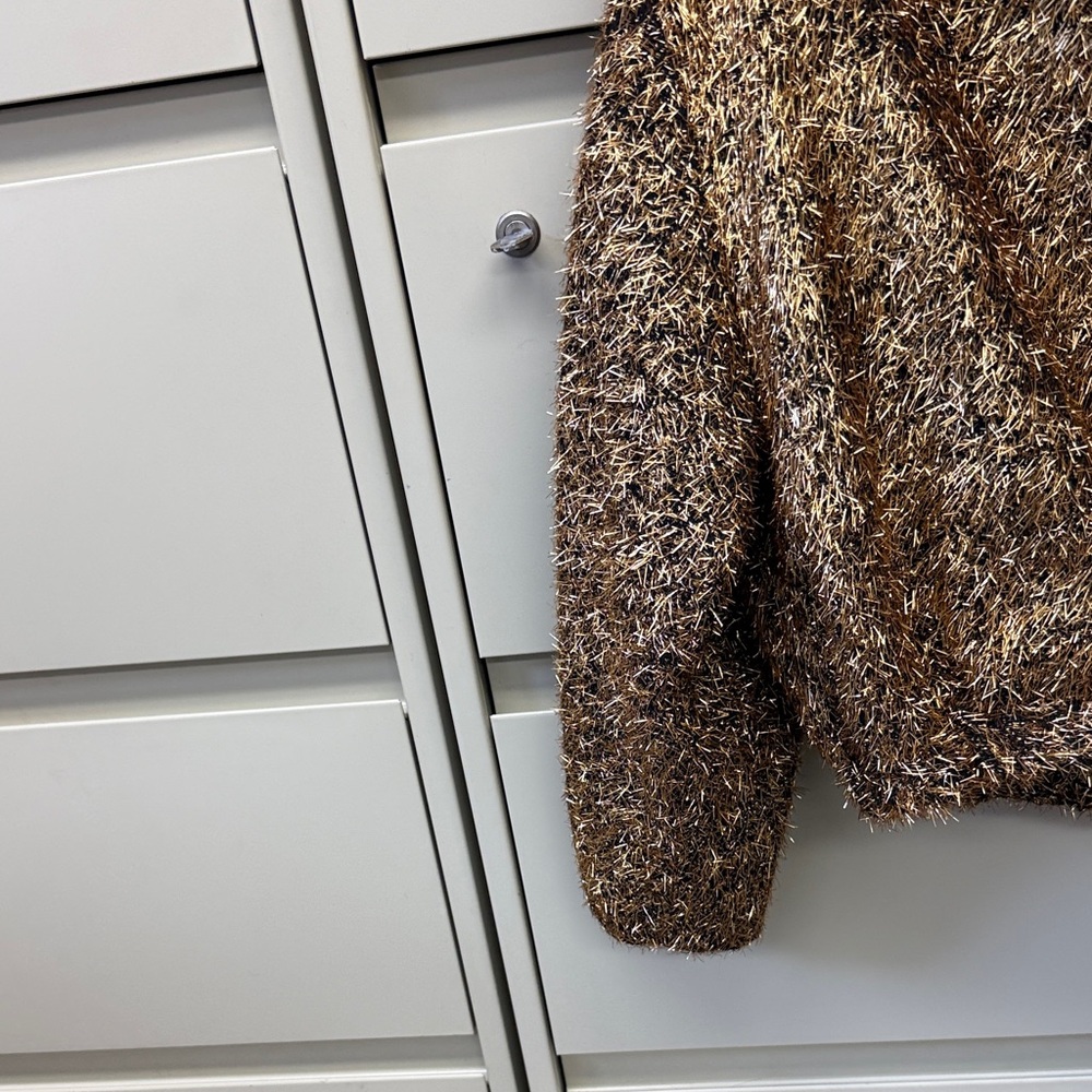 Metallic thread bomber jacket NWT - image 8